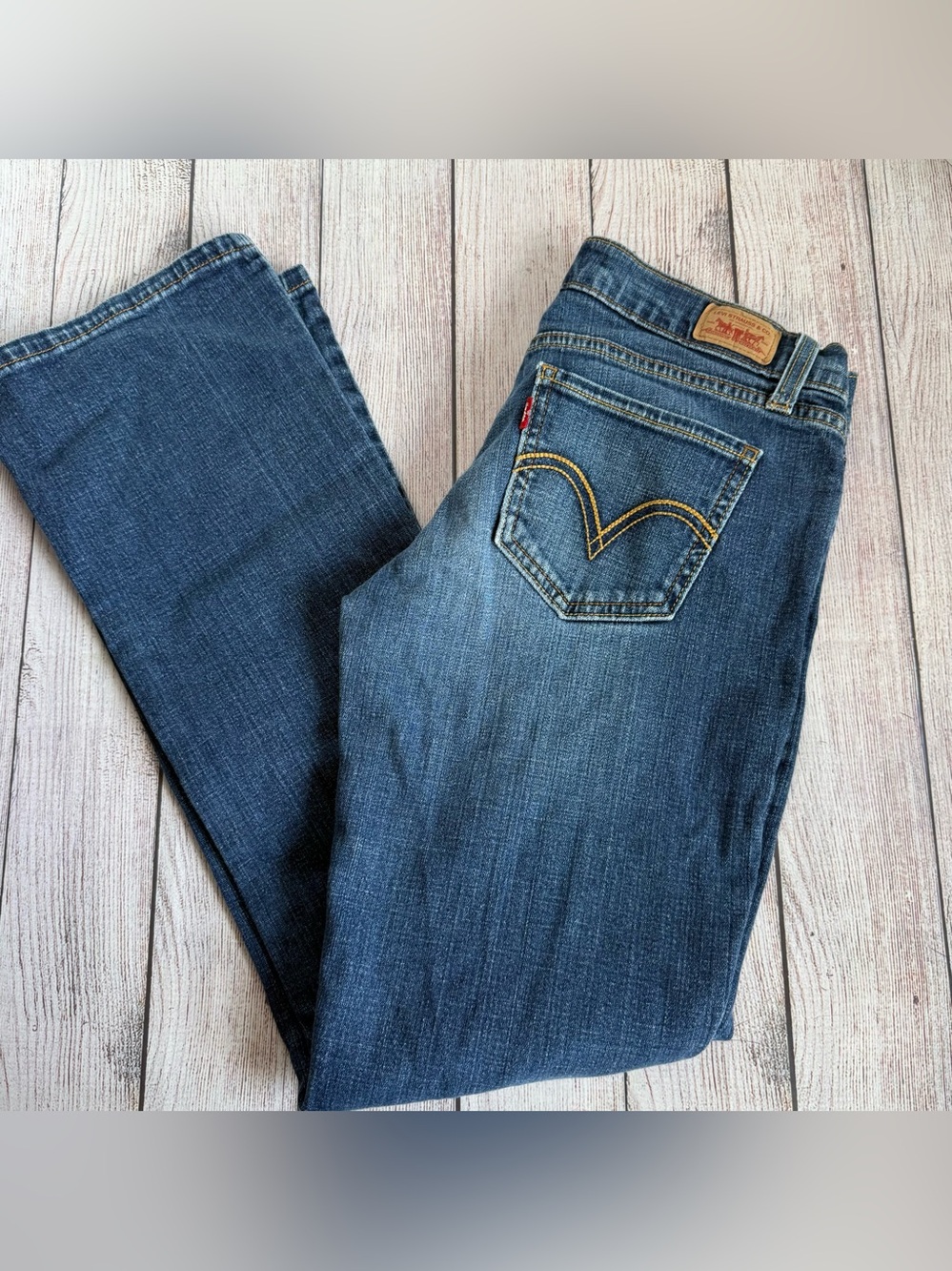 524 Levi’s Too Superlow Flare Jeans 9
